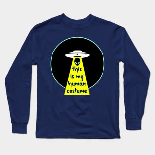 This Is My Human Costume Long Sleeve T-Shirt